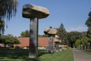 Whitman College Outdoor Sculpture Walk - Soaring Stones